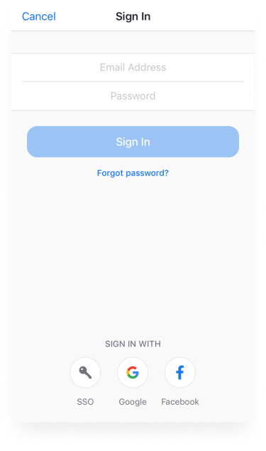 Sign in to a Zoom meeting capture