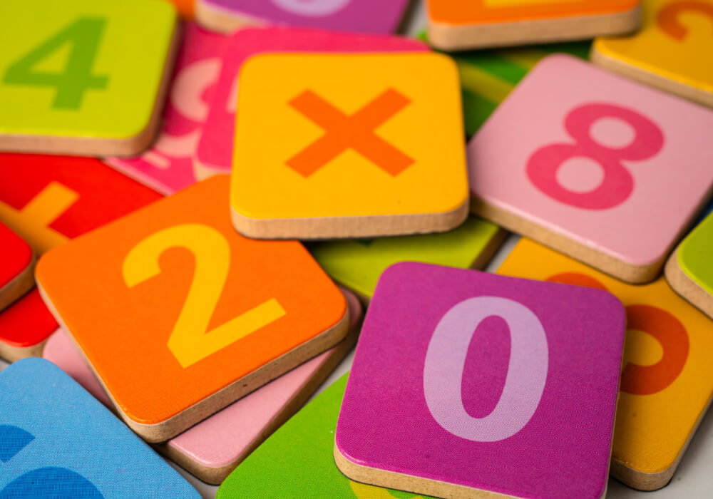 multiplication rules - positive negative zero